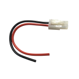 CONECTOR PLUG TAMIYA MACHO COM FIO 12CM PTMCF